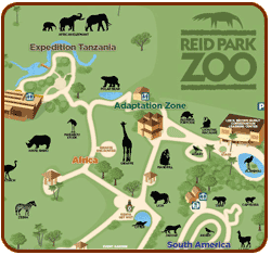 Arizona Zoo Map