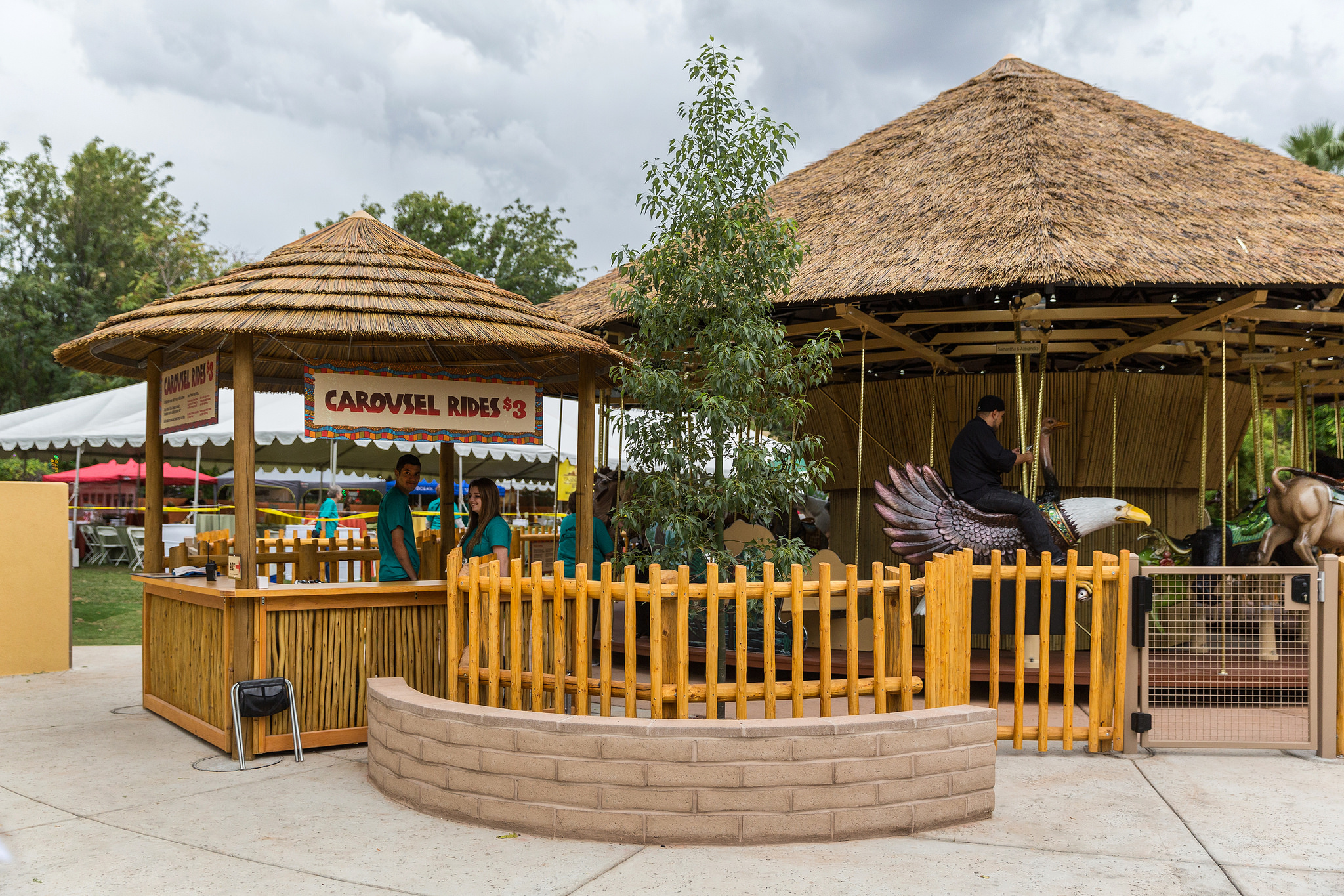 Wildlife Carousel Open