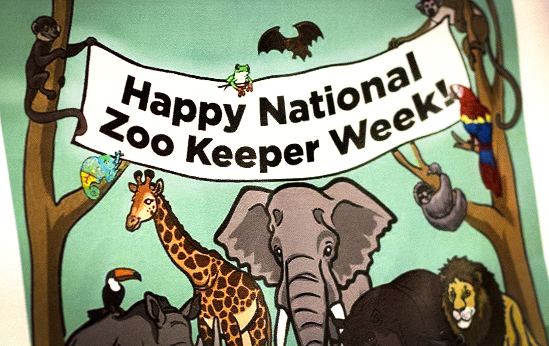 Celebrate National Zoo Keeper Week and Get to Know a Keeper! Reid