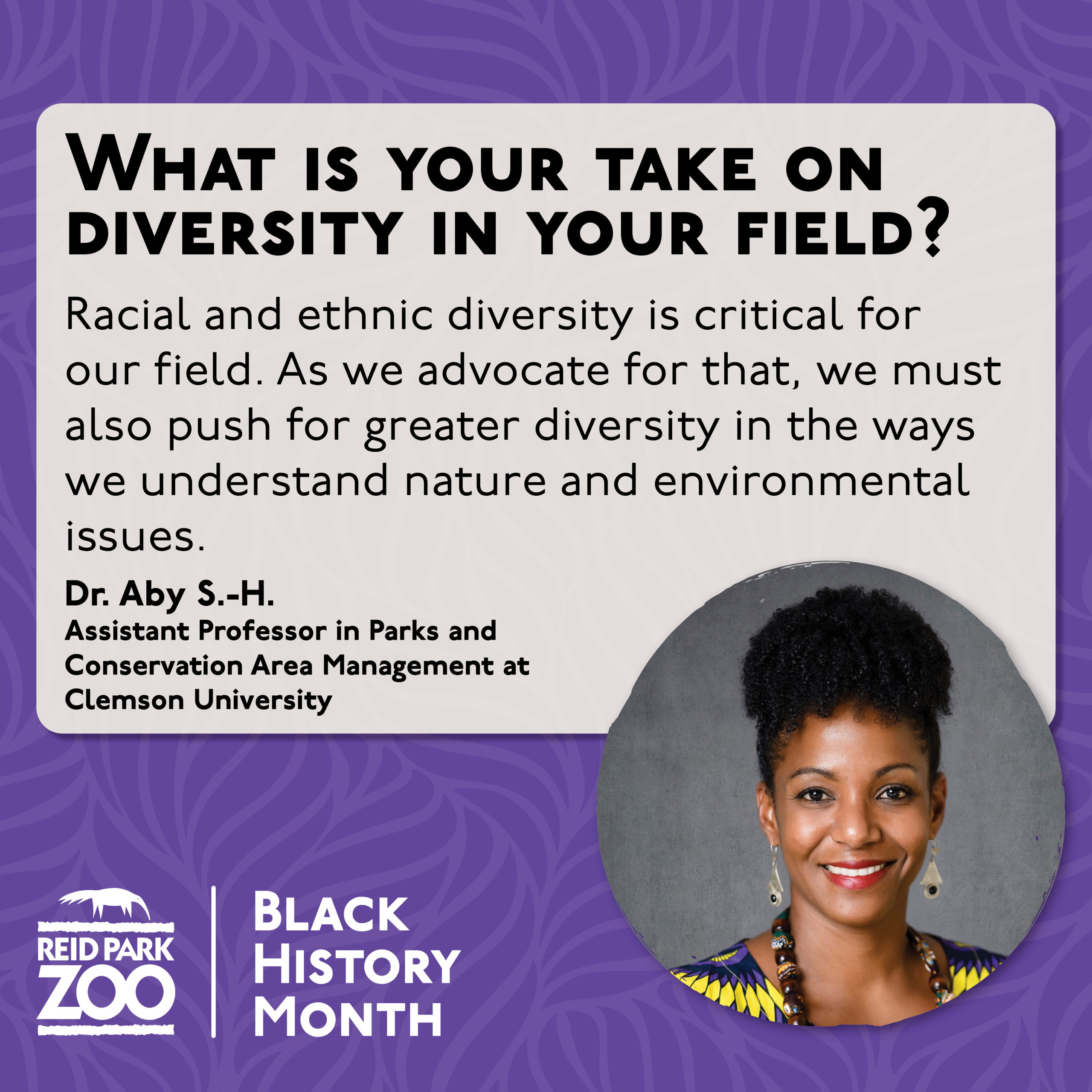 Black in Nature: Featuring Dr. Aby Sene-Harper