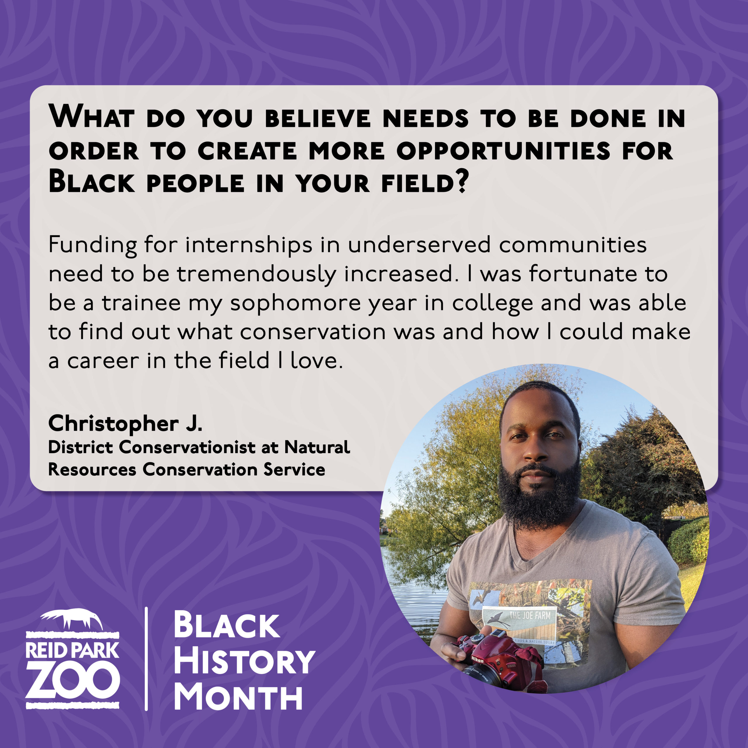 Black in Nature: Featuring Christopher Joe