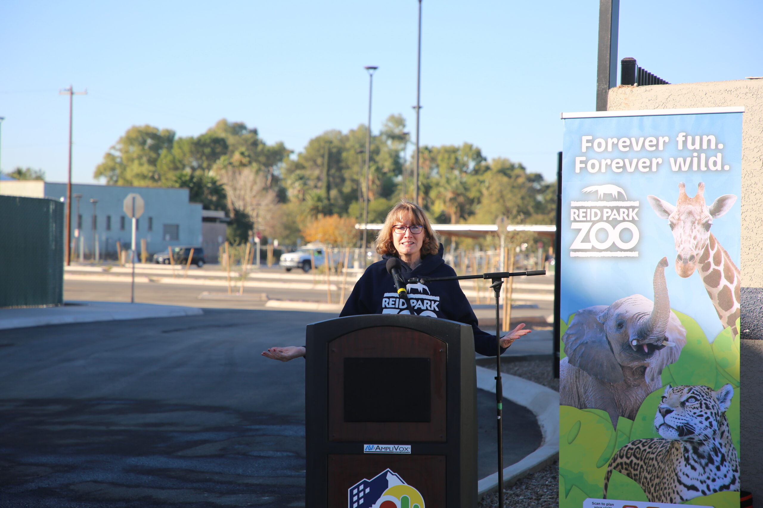 New Reid Park and Zoo Parking Lot Open