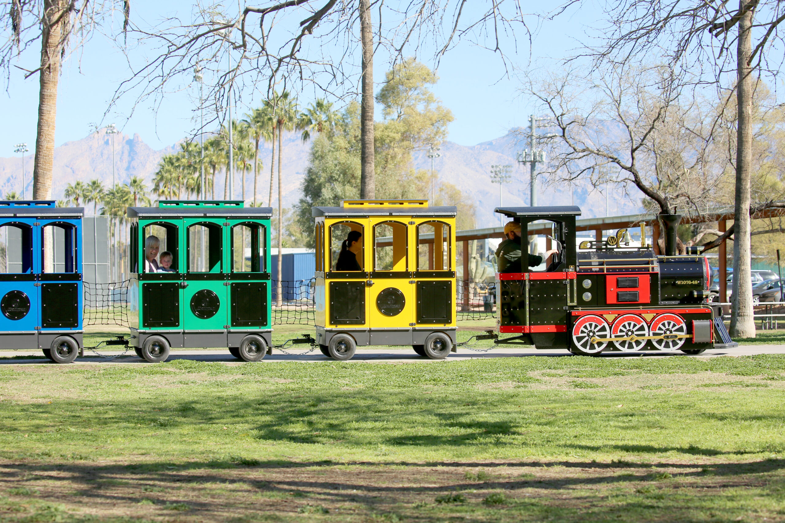 All Aboard the new Reid Park Zoo Railway