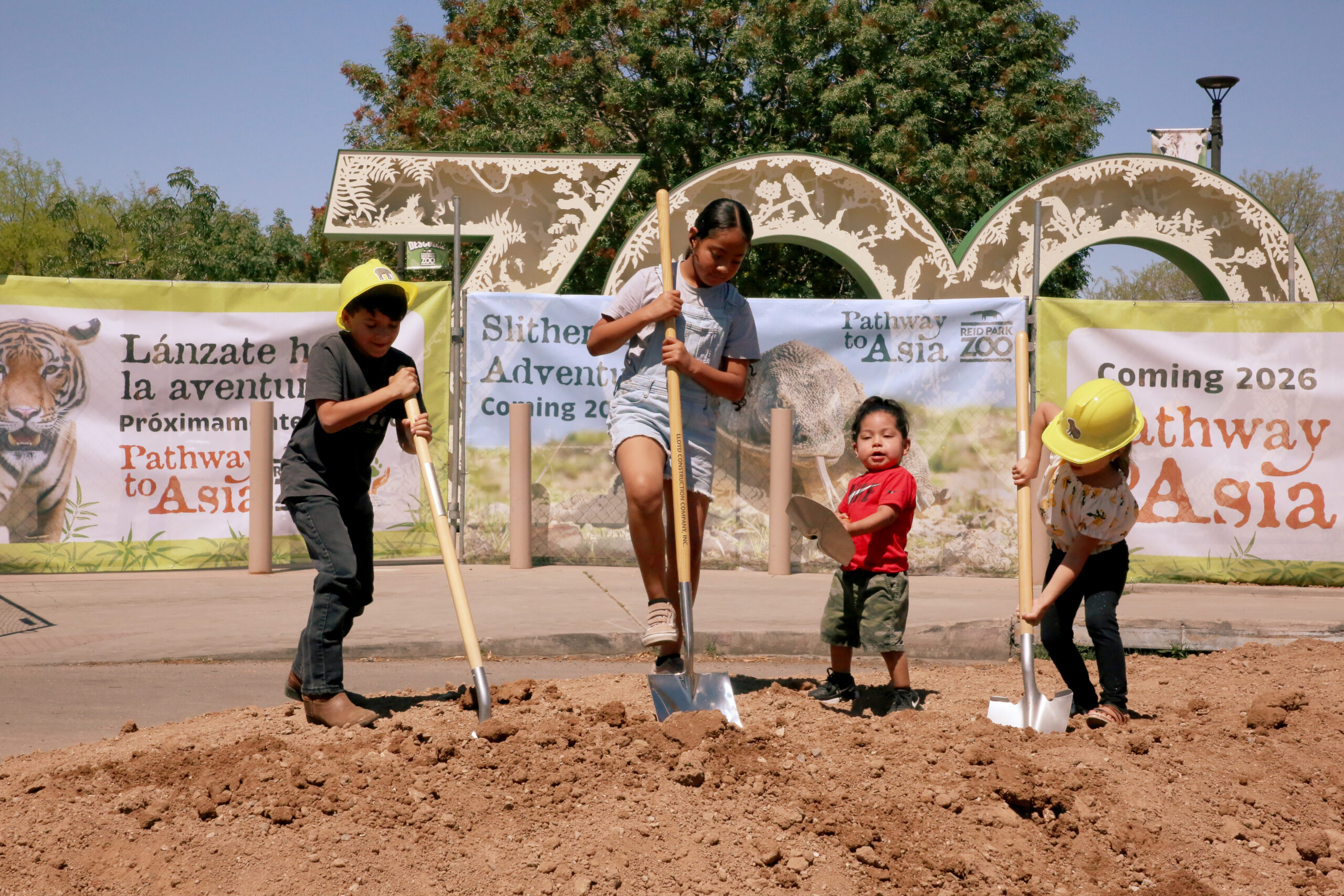 Reid Park Zoo Begins Construction on Pathway to Asia