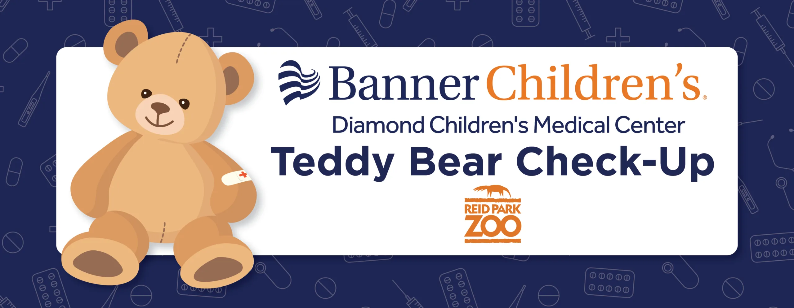 Teddy Bear Check-Up banner