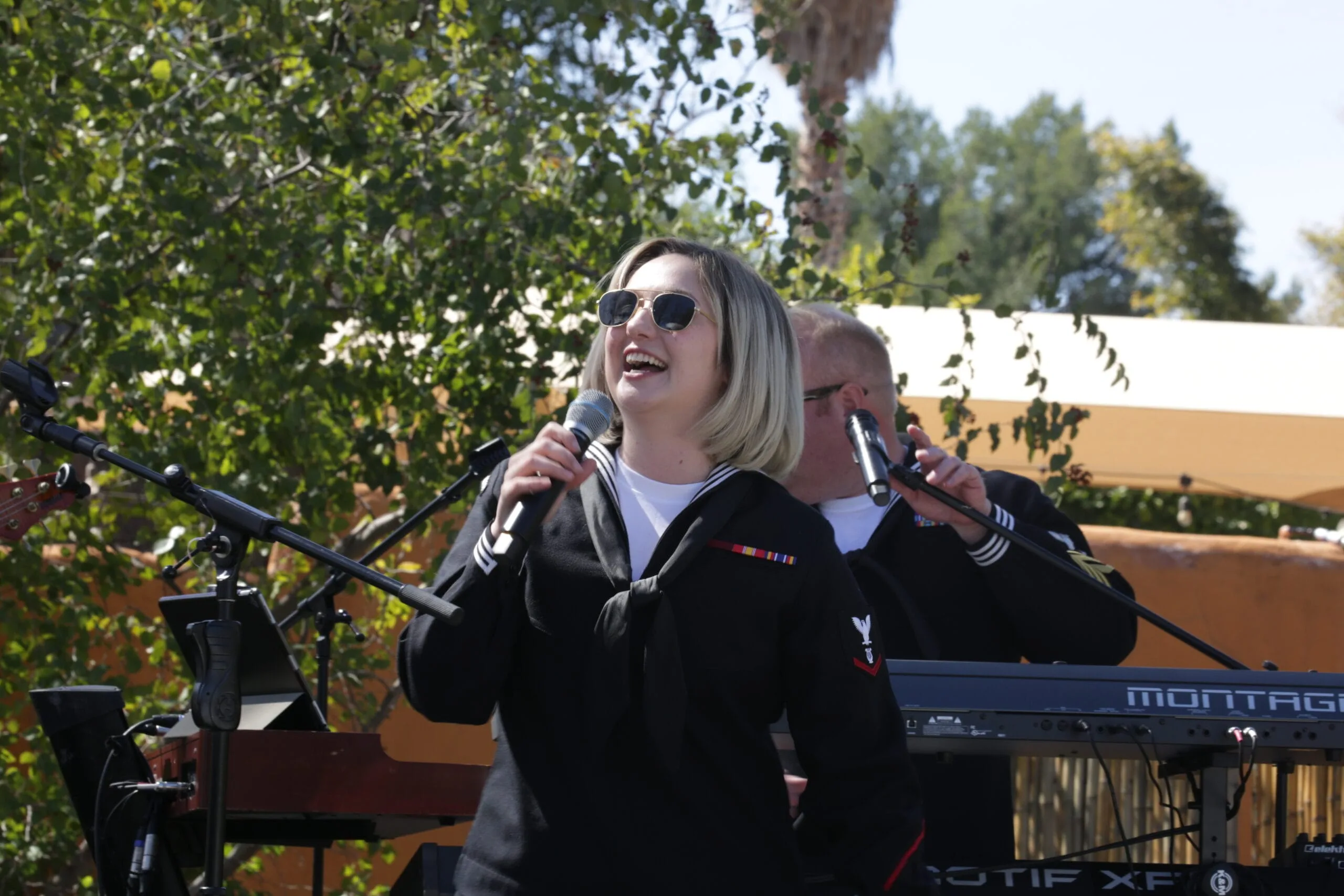Singer from the band Destroyers