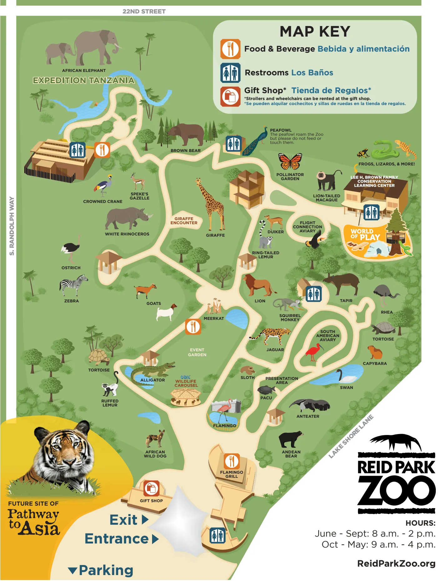 Zoo map