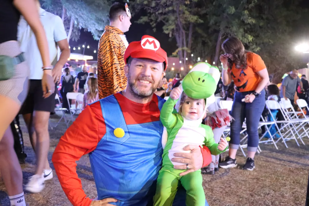 Guest posed family mario yoshi candy